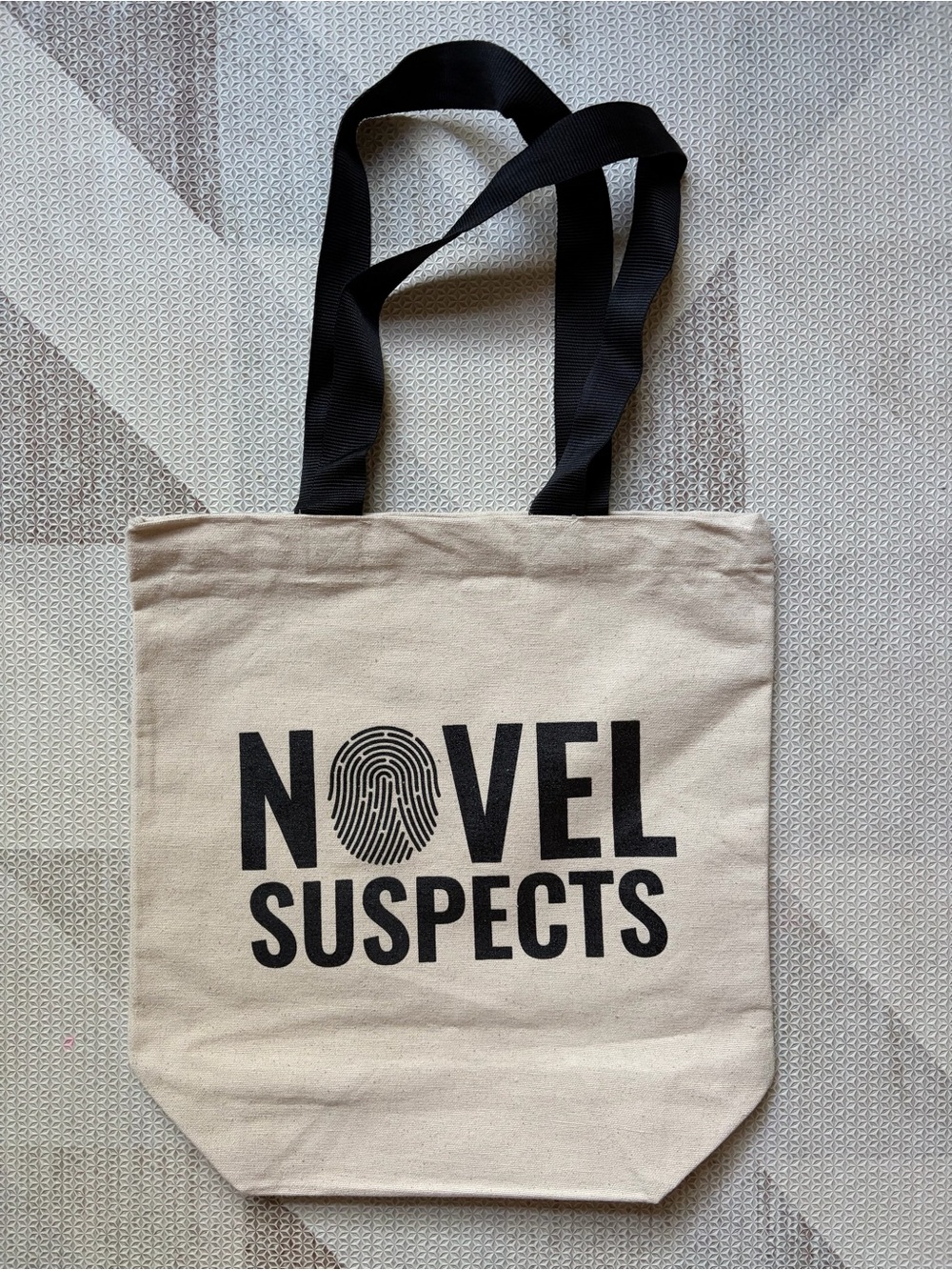 Novel Suspects Tote Bag (NWOT) - Picture 1 of 3
